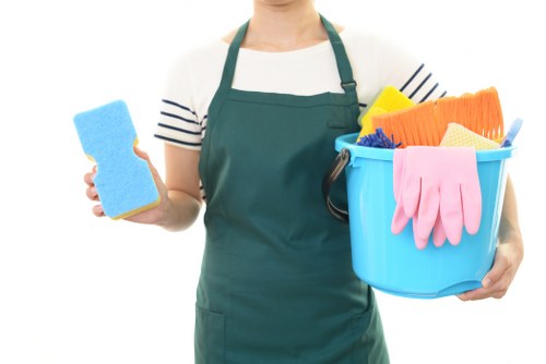 Local office cleaning service covering commercial premises in E16
