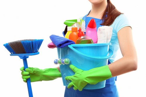 Final clean of a refurbished property in E16