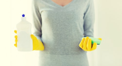 Clearing bulky furniture and household items from an E16 flat