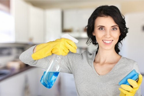 Regular domestic cleaning in a family home in E16